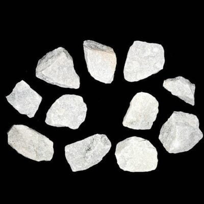 Hammered Limestone Crystals