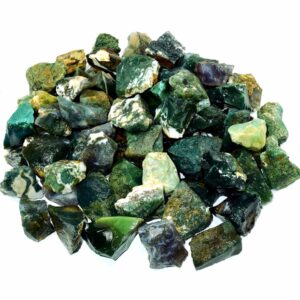 Hammered Moss Agate Crystals