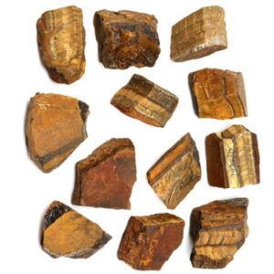 Tiger Eye Stone Raw Crystals