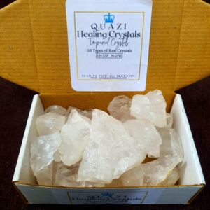Clear Quartz Crystals box