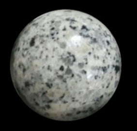 Dalmatian Crystal Sphere Ball