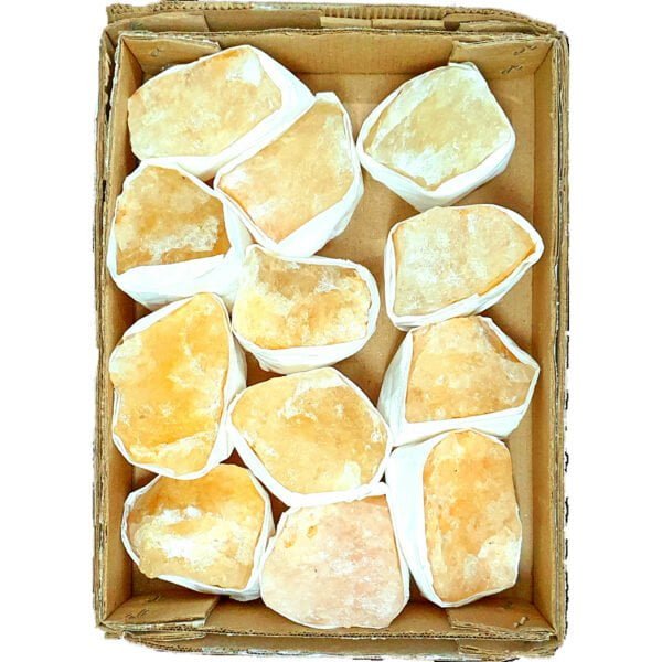 Golden Healer crystal flat box