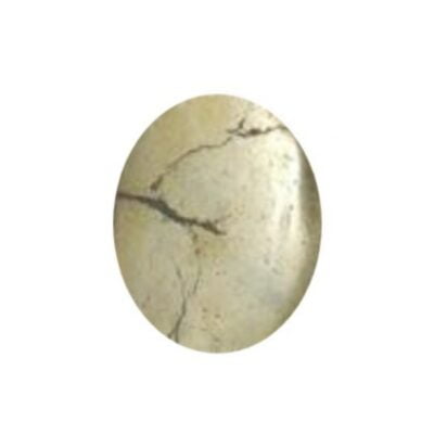 Golden Pyrite Worry Stone