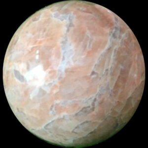 Pink Moonstone Crystal Sphere Ball