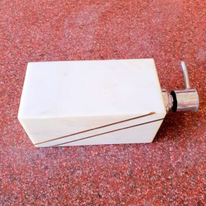 Soap Dispenser Marble Handcrafted