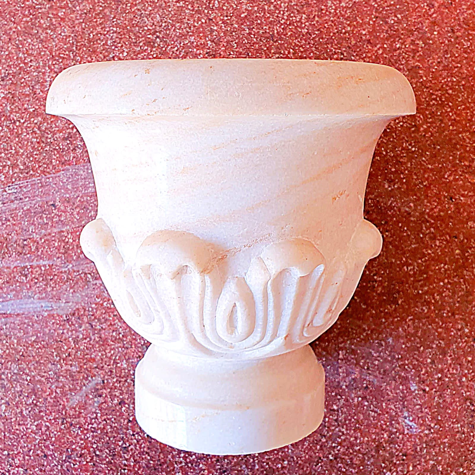 Marble vase handicraft