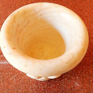Marble vase handicraft