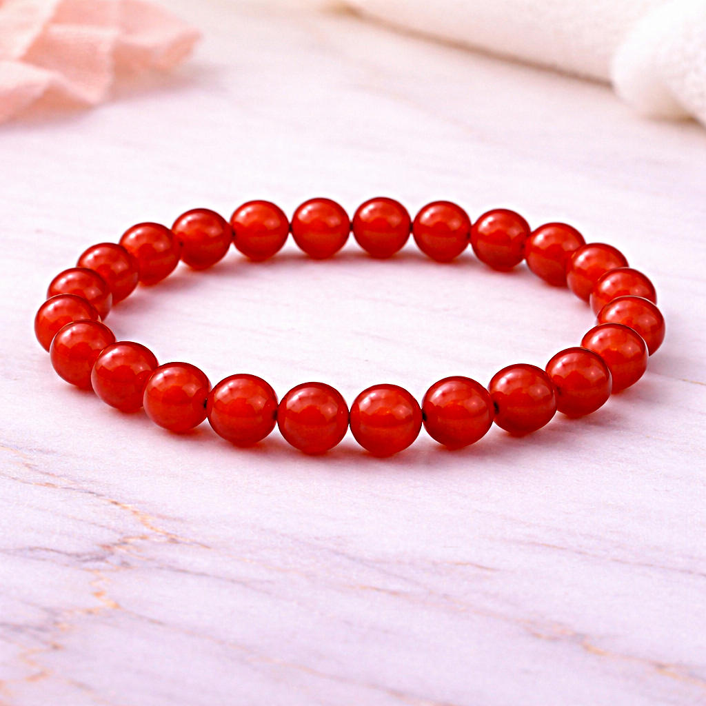 Carnelian bracelet quazi mineral