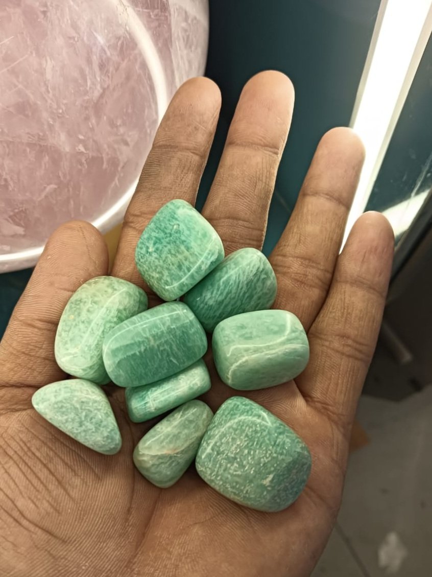 Amazonite Tumbles