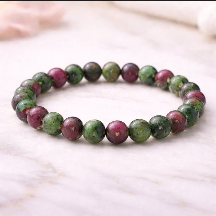 ruby zoisite bracelet