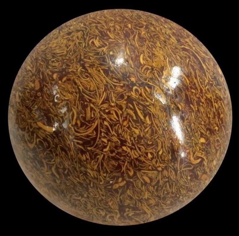Calligraphy Jasper Marium Ball Sphere
